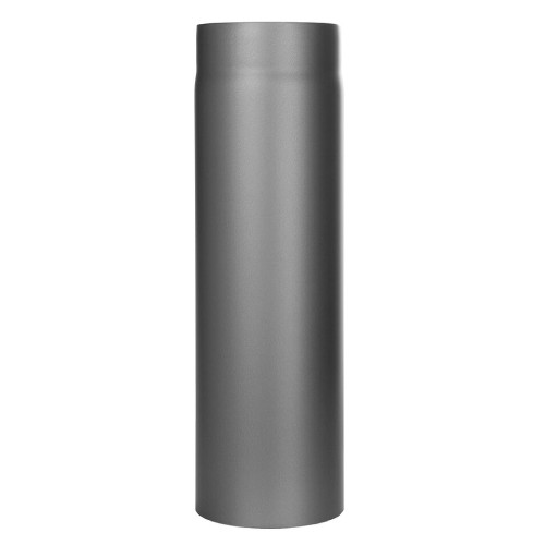 Ofenrohr - Längenelement 500 mm gussgrau - Tecnovis TEC-Stahl