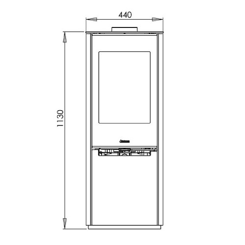 Vorschau: Kaminofen Aduro 22.1 Lux 5,5 kW