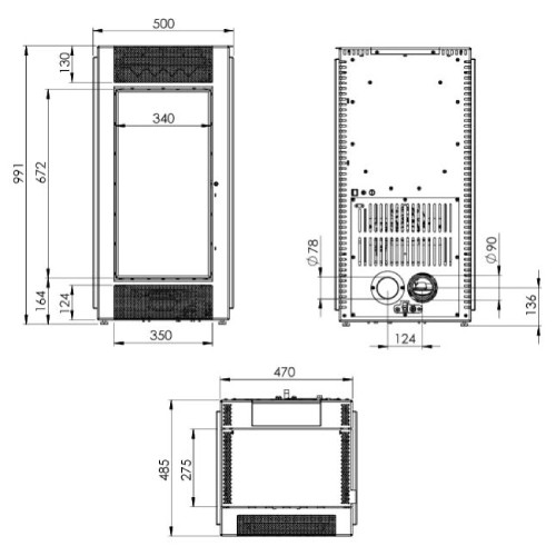 Vorschau: Pelletofen Königshütte Lima 2.0 | 6 kW