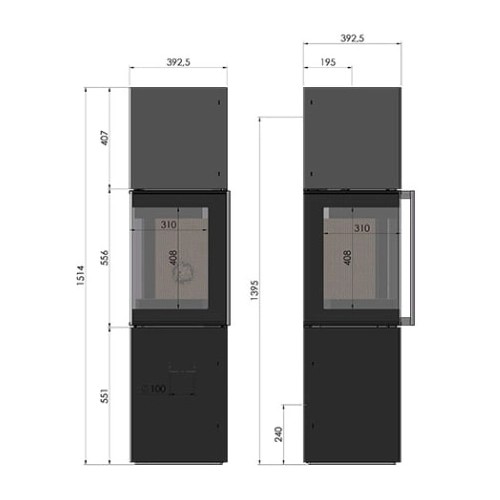 Vorschau: Kaminofen Morsoe 4340 | 4,7 kW