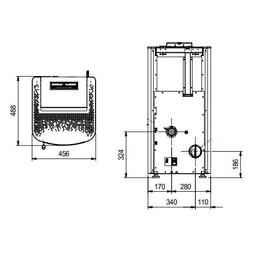 Vorschau: Pelletofen La Nordica Extraflame Sabry 5.0 | 7 kW