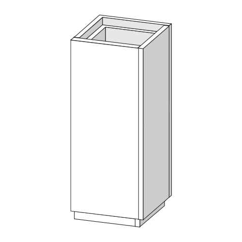 Leichtbaukamin - Schachtelement 1200 mm (Nutzlänge 1170 mm) - Raab L90