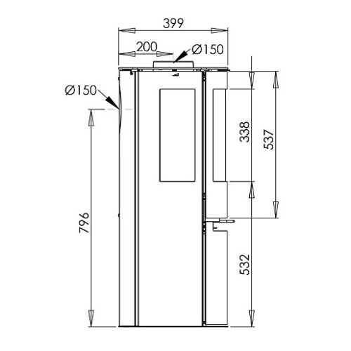 Vorschau: Kaminofen Aduro 21 | 6,5 kW