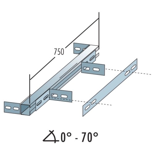 Vorschau: Leichtbaukamin - System-Sparrenhalter Universal - Raab L90