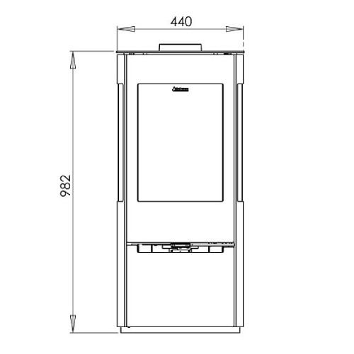 Vorschau: Kaminofen Aduro 22 | 5,5 kW