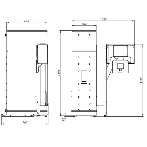 Vorschau: Pelletofenzubehör Wodtke - Pellet Vorratsbehälter - ivo.tower