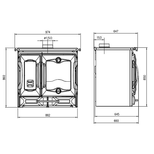 Vorschau: Holzherd La Nordica Suprema 4.0 | 9 kW