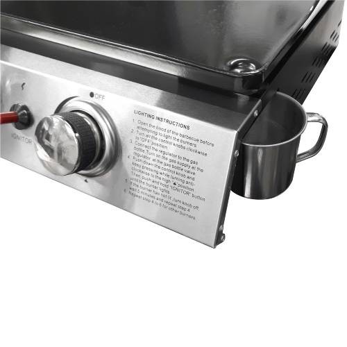 Vorschau: Gasgrill Justus Grilleau 2 BBQ-Gas-Plancha