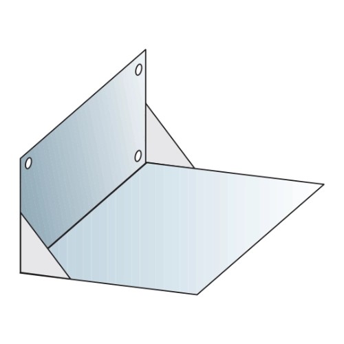 Leichtbaukamin - System-Wandkonsole für LB-Schacht - Raab L90