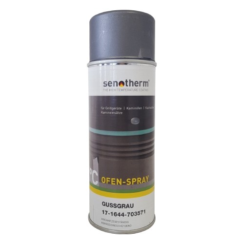 Ofenrohr - Senotherm Spraydose - Gussgrau - Tecnovis TEC-Stahl