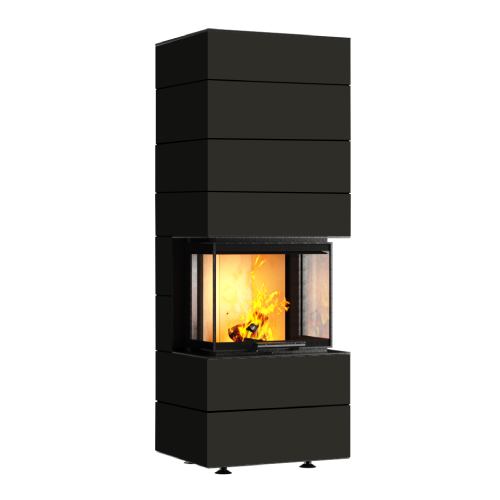 Kaminbausatz Neocube P10 Black & White Edition 5,7 kW