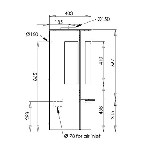 Vorschau: Kaminofen Aduro 22 | 5,5 kW