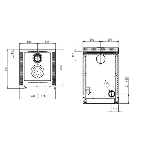 Vorschau: Holzherd La Nordica Vicenza Evo 6 kW