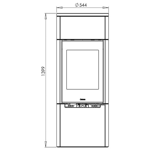 Vorschau: Kaminofen Aduro 9 Lux Ceramic 6 kW