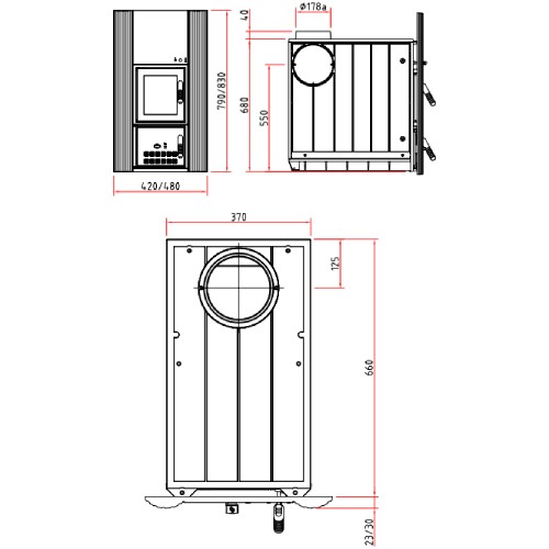 Vorschau: Heizeinsatz Olsberg Creation 11 | 11 kW