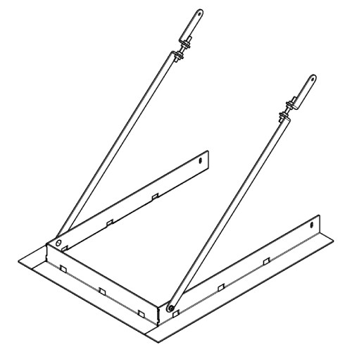 Kaminzubehör Austroflamm - 48x72x51 S3 2.0 Tragrahmen