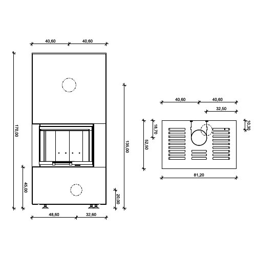 Vorschau: Kaminbausatz Neocube C20 7,8 kW