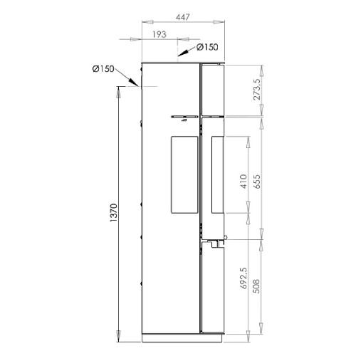 Vorschau: Kaminofen Aduro 9.7 | 6 kW Speicherofen