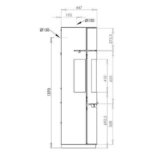 Vorschau: Kaminofen Aduro 9.7 Lux 6 kW Speicherofen