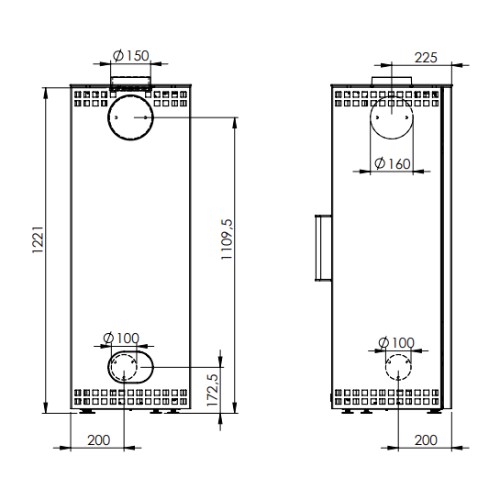 Vorschau: Kaminofen Fireplace Royal 6 kW